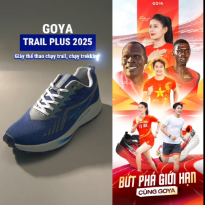 [Tặng vớ] Giày thể thao chạy trail chạy trekking GOYA TRAIL PLUS full màu 2026 - Giày leo núi siêu bám vải dệt thoáng khí