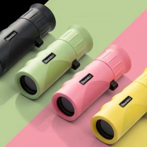 Kính Thiên Văn Một Mắt 8X21 HD Mini Di Động Độ Nét Cao Dành Cho Cắm Trại Đi Bộ Đường Dài Săn Bắn Quan Sát Chim Chống Nước Với Lớp Phủ Ống Kính FMC