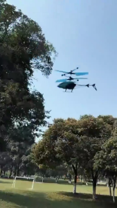 Remote Control Helicopter Toy with Infrared Sensor for Stable Flight