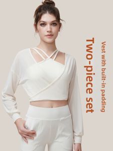 YANSE | Breathable Yoga Outfit Set Two-Piece With Pads