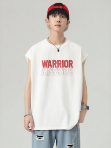 Warrior | Mens Sleeveless Cotton T-Shirt Summer Thin Wear Loose Casual