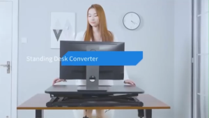Desktop height-adjustable computer desk standing desk converter adjustable height desktop ergonomic desk