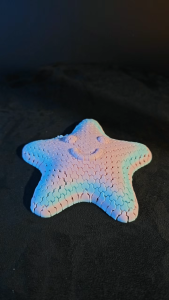 3D printed starfish toys gradient color desktop toys movable stress-relieving toys Halloween and Christmas gift toys.