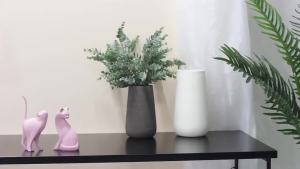 Cặp Đôi Mèo Vàng Bằng Nhựa Trang Trí Bàn Phong Cách Hiện Đại Châu Âu Tượng Động Vật Bề Mặt Mờ Quà Cưới Đồ Trang Trí Nhà Cửa