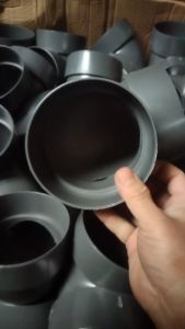 Elbow pipa pvc ukuran 4 inci merk super knee bengkokan pralon