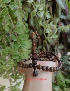 TASBIH KALUNG FOSIL GALIH KAYU GAHARU SUPER WANGI KALIMANTAN