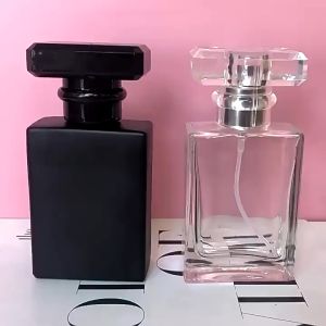 30ml/50ml/100ml Empty Perfume Spray Glass Bottle with Gold or Silver Pumps