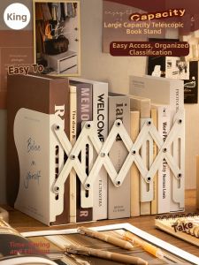 ZHITANG | Adjustable Thickened Metal Reading Rack Desktop Book Organizer