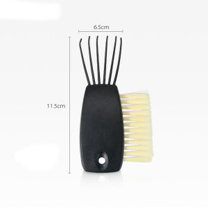 Mini Comb Cleaner Hair Brush Cleaning Tools With Black Bristles - Portable Comb Cleaner And Hair Removal Claws Hair Handle Clean