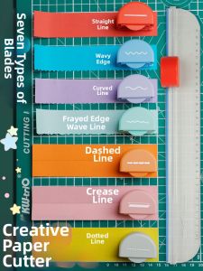 KW-TRIO | Multi-purpose Paper Cutting Knife 7 in 1