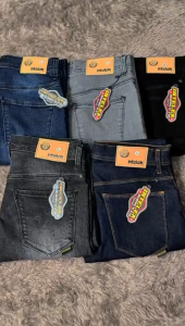 Celana Cutbray Pria / Jeans cutbray Stretch Melar / Celana Panjang Semi Cutbray Pria