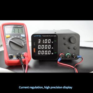 Wanptek DC Power Supply 30V 10A Encoder Adjustment Voltage Regulator Bench Switching Power Supply Adjustable UK plug