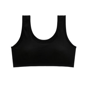 Áo Ngực Cotton Cố Định Cho Bé Gái 15 Tuổi Mẫu Giáo Trung Học Cơ Sở Áo Ngực Cotton Họa Tiết in Đơn Giản Thoải Mái