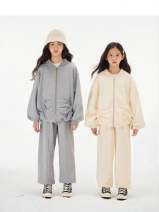 LOVESASAKIDS | Retro Sporty Hoodie Set Girls
