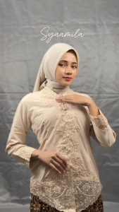 ATASAN KEBAYA ENCIM DEWASA BAHAN KATUN MICRO PREMIUM