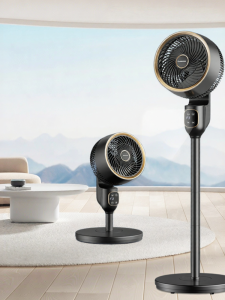 Benbo | Benbo Standing Floor Fan High Wind Power Air Circulation Fan for Office Use with Remote Control And Air Purification Function