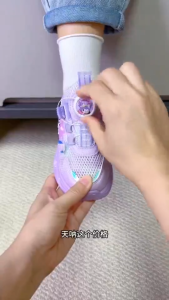 Curlkiana Light Up Sneakers for Kids Bright Steps Happy Kids LED Lights Easy Buckle Non-Slip Sole Breathable Mesh Size 28-37