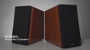 Edifier R1700BTs Bookshelf Speaker - Bluetooth V5.0 | Silk Dome Tweeter | 4 Inch Woofer | Multiple Input | 66W RMS | Subwoofer Output
