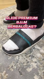 BUM Equipment Softek Ultra Cushion Comfort Slides Sandals in Hologram/ Selipar Lelaki/ Viral/ Kasut/ Ringan/ Men/ Lembut