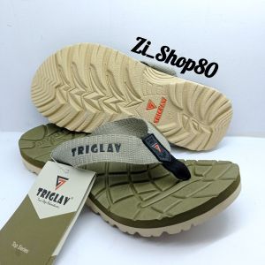Sandal Jepit Triglav Ori/Sendal Jepit Pria Trendi Masa Kini Bahan Karet Super/Sandal Jepit Casual Pro Laki Dewasa