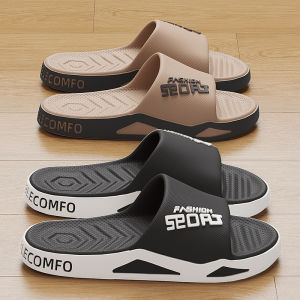 Mens Anti-slip Summer Outdoor Thick Bottom Fashionable Large Size WearResistant SlipOn Sandals Sports Style PVC Material