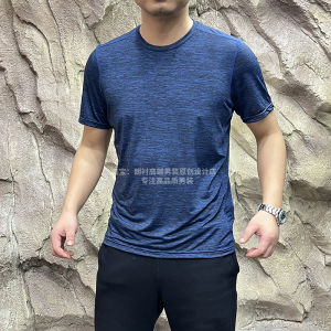 Lightweight Quick Dry Summer New Outdoor Sports Fitness Short Sleeve Mens T-shirt Breathable Comfortable Standard Fit T-shirt