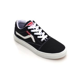Sepatu Sneakers Casual Pria Wanita Dewasa SP21 Hitam