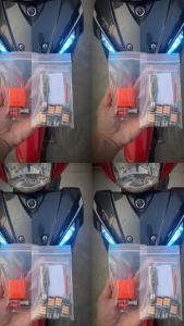 COMBO 7 món MẠCH NHẠI CÒI Xe Máy + MẠCH HAZARD + 4 BÓNG LED T15 + CỤC CHỚP XI NHAN Chỉnh Nhanh Chậm