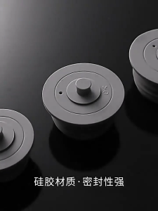 Drain Pipe Anti-odor Seal Plugging Cover Wash Basin Floor Drain Deodorization Silicone Core Downpipe Anti-insect Durable Silicone Drains Kitchen Sink Plug Sewer Pipe Sealing Ring Water Plug Floor Drain Shower Drainer Stopper Bathroom Accessories