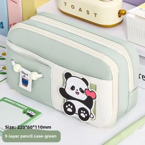 Pencil Case Large Capacity Pencil Pouch Handheld Pen Bag Cosmetic Portable Gift for Office School Teen Boy Girl Women Men Adult