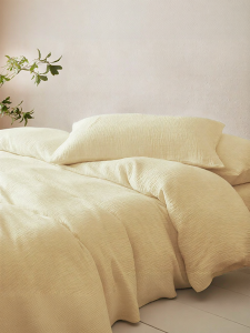 Mercury | Double-layered Yarn Cotton Fabric Sheet Set