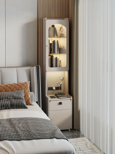 YANGYING | Bedside Cabinet Bookshelf High Luxury Smart Safe