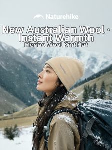 NatureHike | Merino Wool Warm Hat Autumn/Winter