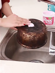 100G Pembersih Dapur Multifungsi Pembersih Rumah Tangga Menghilangkan Noda Membandel dan Minyak Pembersih Peralatan Dapur dengan Cepat