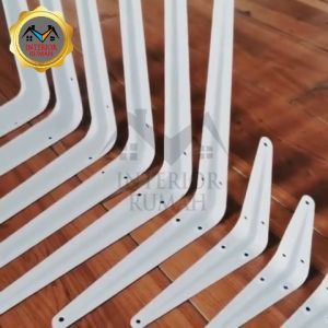 Siku Penyangga Rak Besi Breket Ambalan Shelf Bracket Rak Gantung KWALITAS TERBAIK (Isi 2 Pcs / 2 Biji)