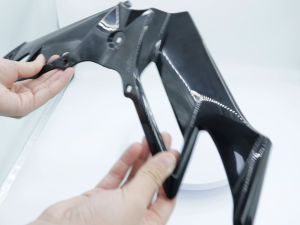 【24H Ship】New Models Motorcycle Winglet Aerodynamic Wing Kit Spoiler For Honda Click 125i 150 160 V1