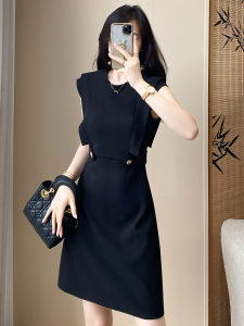 SUYE | Stylish Sleeveless Waist Slimming Aesthetic Short Dress