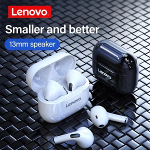 Lenovo | Original Lenovo LP40 wireless headphones TWS Bluetooth Earphones Touch Control Sport Headset Stereo Earbuds For Phone Android