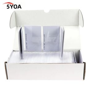 5YOA 100 Chiếc/100 Chiếc EM4100 125kHz ID Keyfob Thẻ RFID Thẻ Kiểm Soát Truy Cập Chip Gần Porta Chave Chìa Khóa Fob Mã Thông Báo Vòng