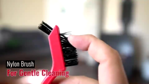 3 Pieces Wire Brushes Set Small Metal Brass/Stainless Steel/Nylon Brushes for Cleaning Metal Rust and Paint Removal