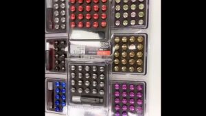 Sparco Lugnuts Wheel Locking Hex type M12 x 1.5 17 Hex Nut & Luck Set