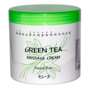 Green tea massage cream EN244 kem massage mặt tổng hợp trà xanh Hàn Quốc thúc đẩy tuần hoàn máu chống lão hóa 450g
