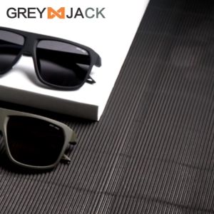 Grey Jack Kacamata Hitam Sunglasses Polarized Anti Silau UV400 Model Kotak Fashionable Pria Bahan TR90 11112