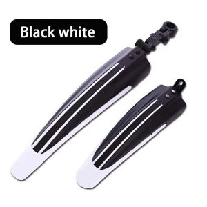 PINMOAP 2PCS Bicycle Fender Mudguard Set Front Rear Bike Wheel Splash Guard Waterproof Mud Flap For Mountain Road Cycling Parts