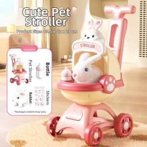 HUANGEN | Intelligent Development Toy Baby Doll Stroller for Ages 1 to 3 Plus