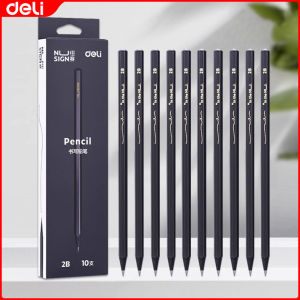 Deli 2B Graphite Wood Pencil 10Pcs NS722 Nusign