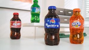 Childrens creative deformation soda warrior robot toy boys and girls creative birthday gift Christmas gift