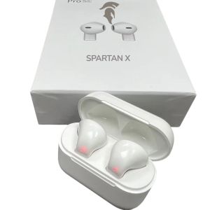 Spartan x Pro 5 Wireless Earbuds Charging Case with Red Indicator Lights