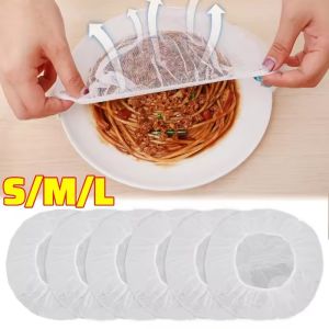 ตาข่ายฝาครอบอาหารตาข่ายกันยุงบินสำหรับปิคนิคกันฝาครอบอาหารกันตกสำหรับ2/5ชิ้นฝาชีอุปกรณ์ทำครัว