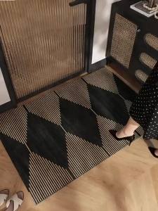 Antislip Water Absorbent Quick-Drying Resizable Mid-Century Style Door Mat